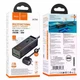 Подовжувач мережевий переноска 1.5 м HOCO AC9A |1x250V+2хUSB+ 1хType-C/30W/1.5М| Чорний - зображення 4