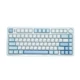 Клавіатура бездротова AULA F75 Light Blue ENG/UKR (6948391208633) - изображение 2
