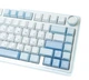 Клавіатура бездротова AULA F75 Light Blue ENG/UKR (6948391208633) - изображение 4