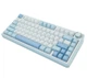 Клавіатура бездротова AULA F75 Light Blue ENG/UKR (6948391208633) - изображение 5