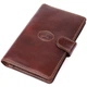 Обкладинка на документи із зернистої натуральної шкіри Tony Perotti 20887_1 (1423A moro) Коричневий - зображення 1
