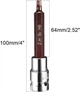 Головка-бита 6-гранная 5мм Premium 1/2" (L-100мм) Forsage F-34410005 Premium - изображение 3