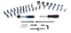 Набор инструмента 46 предметов 1/4" (6-гран.)(4-14мм) Forsage F-2462-5 - изображение 8