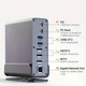 Док-станция 15в1 3xHDTV, розширення на 3 екрани, MST 4K60Hz для Macbook/MSI/Asus/Samsung/Dell/Lenovo/HP/Acer - изображение 3
