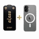Комплект Clear Case + захисне скло Crystal Shield для Apple iPhone 17 - зображення 1