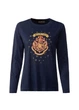 Пижама женская костюм для дома и сна (кофта+брюки) Disney Harry Potter L (50-52) синий (13901) - изображение 3