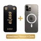 Комплект Clear Case + захисне скло Crystal Shield для Apple iPhone 14 Pro - зображення 1