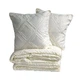 Подушка декоративная Arcloud Бахрома Taupe Gray Milk 40*40 см - изображение 1