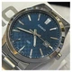 Мужские классические часы Casio MTP-VD03D-2A2 серебристые с синим циферблатом - изображение 2