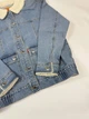 Джинсова куртка для дівчинки від бренду Levi’s колір блакитний розмір 158 см (14 років) - зображення 3