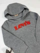 Худі для хлопчика з середини фліс від Levi’s сірий 92 см - зображення 5