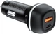 Автомобильное зарядное устройство для ColorWay 2USB (Type-C PD65W + USB QC3.0 18W) (83W) Black (CW-CHA068PD-BK) - изображение 2