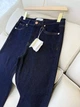 Женские джинсы Brunello Cucinelli Брунело темно-синие bootcut с высокой талией S - изображение 6