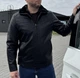 Мужская кожаная курточка на черном меху зима размер 50 L - изображение 3