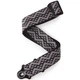Ремень для гитары D'ADDARIO 50BAL03 AUTO LOCK GUITAR STRAP (BLACK PADDED GEOMETRIC) - изображение 1