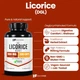 Добавка преміум-класу екстракт солодки лакриці Healthfare Licorice Root Extract 900mg 200 капсул - зображення 2
