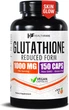 Добавка преміум-класу підтримка імунітету та детоксикації Healthfare Glutathione 1000mg 150 капсул - зображення 1