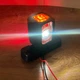Світлодіодні габаритні LED ріжки 8,5см 12–24 V (червоний + білий + жовтий) комплект 2 шт - зображення 9