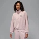 Кофта женские Jordan W J Psg Flc Hz Top S Пудровий HV0137-627 - изображение 1