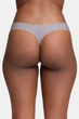 Трусы женские Under Armour Ua Pure Stretch No Show Thong - Solid 3Pk M Комбінований 1383893-009 - изображение 3