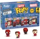 Figurki Funko Bitty POP! Marvel Spider Man 4 szt 3 cm FNK85706 (889698857062) - obraz 1