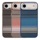 Противоударный Чехол Kajsa Resort Collection Gradient Stripe with MagSafe для iPhone 17 Air Blue O-Ring - изображение 2