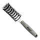 Профессиональная щетка-скелетка Salon Professional 9643TDF White. Комбинированная расческа для быстрой сушки и полировки волос. - изображение 1