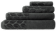 Полотенце банное 90х150 см Leaves Dark Gray SOHO (2000003344819) - изображение 2