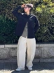 Вельветовая куртка женская Uniqlo 47510135 S Серая (1159853809) - изображение 3