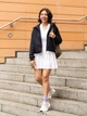 Платье короткое летнее женское Uniqlo 241006773 L Белое (1159852250) - изображение 2