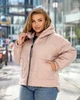 Куртка женская весняя на синтепоне 100, плащевка, L-6465 Персиковый, 50-52 - изображение 4
