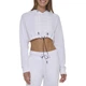 Женское укороченное худи DKNY на флисе 1159850500 (Белый XL) - Уценка - изображение 1