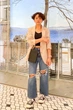 Широкие джинсы Uniqlo 1159844165 (Синий 25) - Уценка - изображение 10