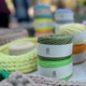 02.02.Yarn Пряжа стрічкова бавовняна ROPE Бежевий (50г/110м) - зображення 4