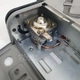 Газова плита портативна на 2 конфорки 2,3 кВт RSonic, похідна туристична настільна плитка з п’єзопідпалом та плавним регулюванням потужності для дому, дачі, кемпінгу та подорожей Срібляста, PGG-4016 - зображення 5