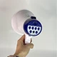 Громкоговоритель ручной на аккумуляторе с Bluetooth и диктофоном Handheld Megaphone, портативный рупор мегафон со складывающейся ручкой для улицы, митингов, экскурсий, концертов Бело-синий, HM-135BT-White/Blue - изображение 4