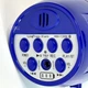 Громкоговоритель ручной на аккумуляторе с Bluetooth и диктофоном Handheld Megaphone, портативный рупор мегафон со складывающейся ручкой для улицы, митингов, экскурсий, концертов Бело-синий, HM-135BT-White/Blue - изображение 5