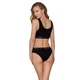 Спортивний топ з широкою гумкою PS004 TOP black L - Passion - зображення 4