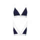 Спортивный топ с двойными бретелями PS007 TOP navy blue L - Passion - зображення 5