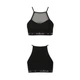 Спортивний топ з прозорою вставкою PS006 TOP black XL - Passion - зображення 5