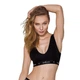 Спортивний топ з широкою гумкою PS004 TOP black M - Passion - зображення 1