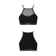 Спортивный топ с прозрачной вставкой PS006 TOP black S - Passion - изображение 5