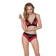 Эластичный топ с кружевом PS001 TOP red-black L - Passion - изображение 2