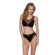 Топ з прозорою вставкою PS002 TOP black S - Passion - зображення 3
