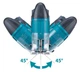Лобзик акумуляторний Makita DJV186Z (18 мм, 0-2900 хв-1, LXT 18 В, без акумуляторів та зарядного пристрою) - зображення 3