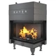 Каминная топка кутова SAVEN Energy Up 75х50х47R Black (15,1 kW) ECO - изображение 1