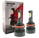 Світлодіодні авто LED лампи Decker PL-07 Цоколь H11/H8/H9 6000K 50W 12-24V 12000Lm з обманкою у штатні місця! - зображення 1