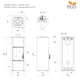 Печь камин SAVEN Vatra L 40x50 Black ECO - изображение 11