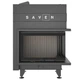 Каминная топка кутова SAVEN Energy Up 75х50х47R Black (15,1 kW) ECO - изображение 8