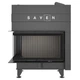 Каминная топка кутова SAVEN Energy Up 85х50х47L Black (17,0 kW) ECO - изображение 4